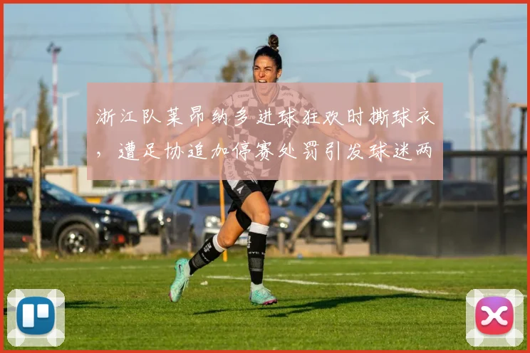 浙江队莱昂纳多进球狂欢时撕球衣,遭足协追加停赛处罚引发球迷两极讨论